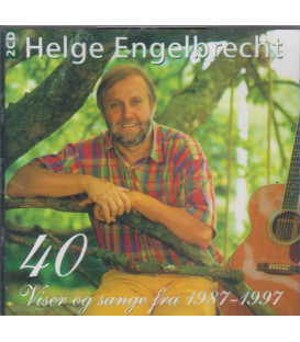 Helge Engelbrecht - 40 viser fra 1987-1997 - 2 CD - BRUGT