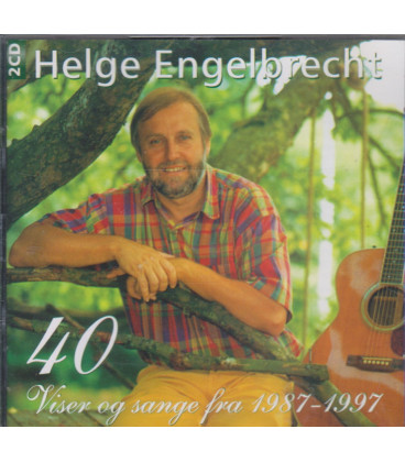 Helge Engelbrecht - 40 viser fra 1987-1997 - 2 CD - BRUGT