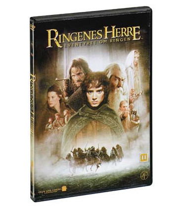 Ringenes Herre: Eventyret om ringen - 2 DVD - BRUGT
