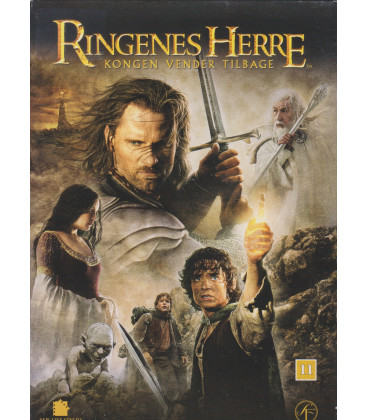 Ringenes Herre 3 - Kongen Vender Tilbage - 2 DVD - BRUGT