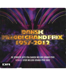 Dansk Melodi Grand Prix 1957-2012 - 3 CD - BRUGT