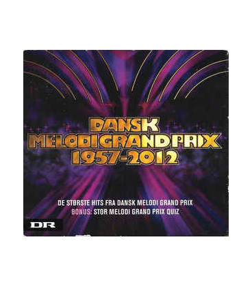 Dansk Melodi Grand Prix 1957-2012 - 3 CD - BRUGT