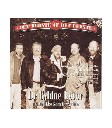 De Gyldne Løver ‎– Vi Er Ikke Som De Andre - CD - BRUGT