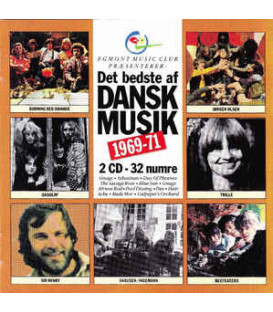 Det Bedste Af Dansk Musik 1969-71- 2 CD - BRUGT