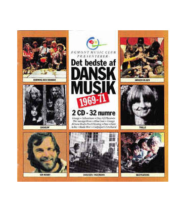 Det Bedste Af Dansk Musik 1969-71- 2 CD - BRUGT
