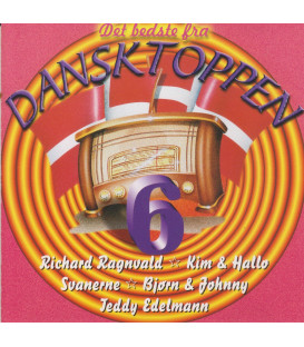 DET BEDSTE FRA DANSKTOPPEN 6 - CD - BRUGT