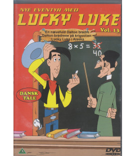 Lucky Luke: Nye Eventyr Med 13 - DVD - BRUGT