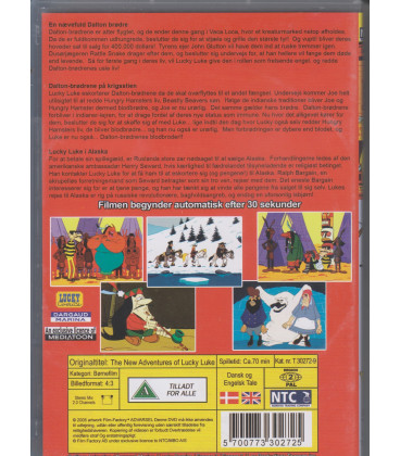 Lucky Luke: Nye Eventyr Med 13 - DVD - BRUGT