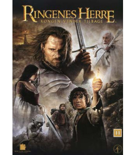 Ringenes Herre: Kongen vender tilbage - DVD - BRUGT