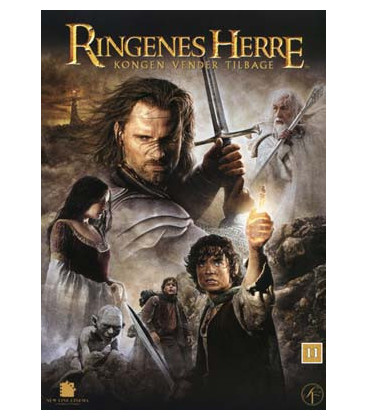 Ringenes Herre: Kongen vender tilbage - DVD - BRUGT