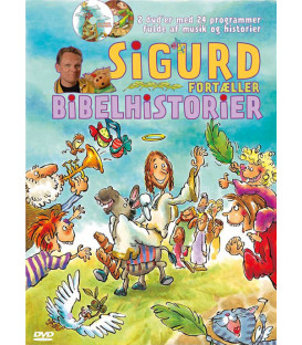 Sigurd fortæller Bibelhistorier - 2 DVD - BRUGT