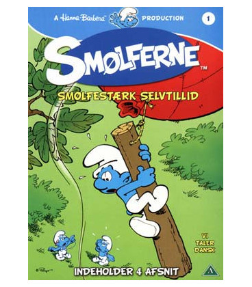 Smølferne, vol. 1: Smølfestærk selvtillid - DVD - BRUGT