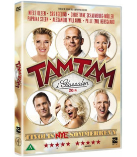 Tam Tam I Glassalen 2014 - Tivolis Nye Sommerrevy - DVD - BRUGT