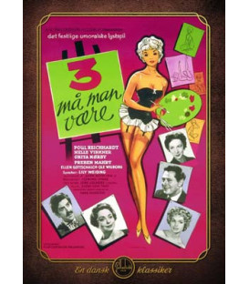 3 må man være - DVD - BRUGT