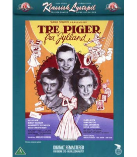 Tre piger fra Jylland - DVD - BRUGT