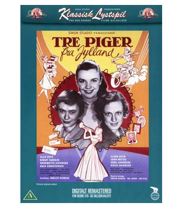 Tre piger fra Jylland - DVD - BRUGT