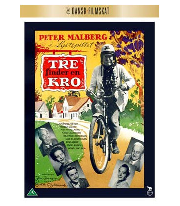 Tre finder en kro - DVD - BRUGT