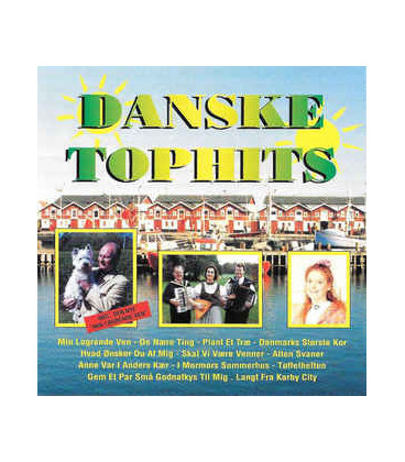 Danske Tophits - CD - BRUGT