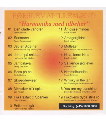 Førslev Spillemænd - Harmonika med tilbehør - CD - BRUGT