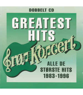 Grøn Koncert Greatest Hits - Alle De Største Hits 1983-1996 - 2 CD - BRUGT
