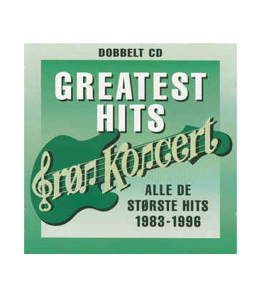 Grøn Koncert Greatest Hits - Alle De Største Hits 1983-1996 - 2 CD - BRUGT