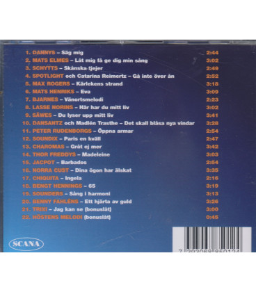 HÖSTENS DANSBANDS MELODIER - CD - BRUGT