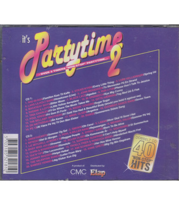 It´s partytime 2 - over 2 timers partytime - 2 CD - BRUGT