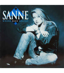 Sanne ‎– Where Blue Begins - CD - BRUGT
