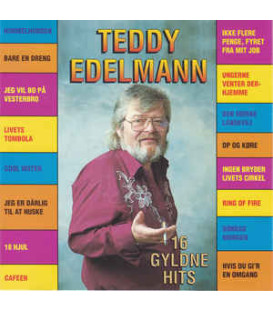 Teddy Edelmann ‎– 16 Gyldne Hits - CD - BRUGT