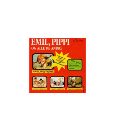 Emil, Pippi og alle de andre - CD - NY