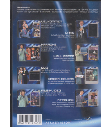 Europæisk Melodi Grand Prix 2001 - DVD - BRUGT