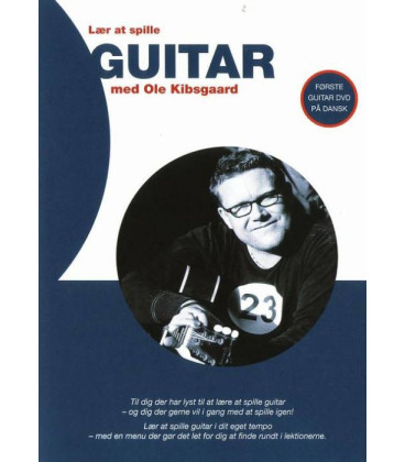 Lær at spille guitar med Ole Kibsgaard - DVD - BRUGT