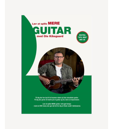 Lær at spille mere guitar med Ole Kibsgaard - DVD - BRUGT