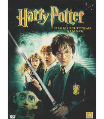 Harry Potter Og Hemmelighedernes Kammer - 2 DVD - BRUGT