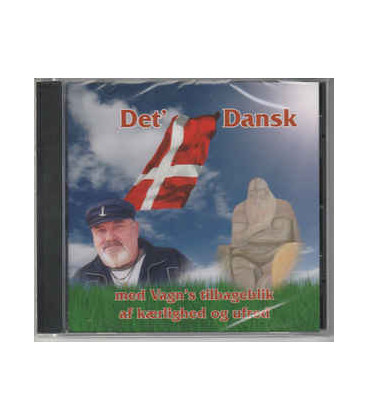 Vagn & Vagabonderne ‎– Det' Dansk (Med Vagn's Tilbageblik Af Kærlighed Og Ufred) - CD - BRUGT