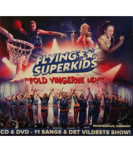 Flying Superkids ‎– Fold Vingerne Ud! - CD + DVD - BRUGT