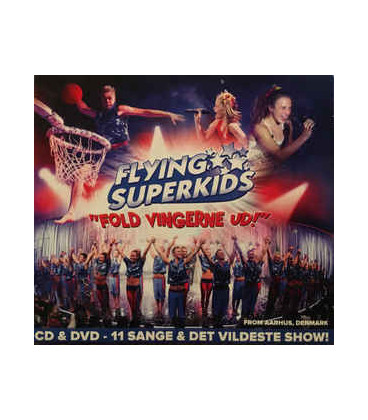 Flying Superkids ‎– Fold Vingerne Ud! - CD + DVD - BRUGT
