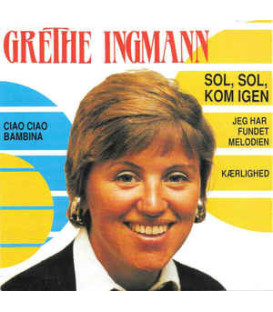 Grethe Ingmann ‎– Sol, Sol, Kom Igen - CD - BRUGT