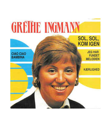 Grethe Ingmann ‎– Sol, Sol, Kom Igen - CD - BRUGT