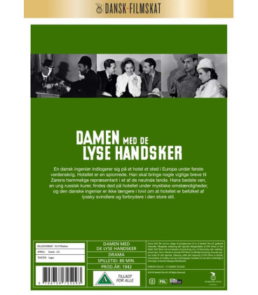Damen med de lyse handsker (Dansk Filmskat) - DVD - NY I FOLIE