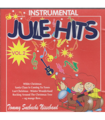 Tommy Snebachs Nisseband - Instrumental julehits, vol. 2 - CD - BRUGT