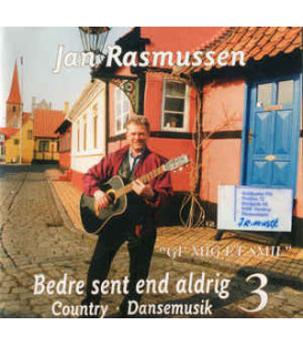 Jan Rasmussen ‎– Bedre Sent End Aldrig 3 - CD - BRUGT