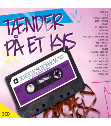 TÆNDER PÅ ET KYS - 3 CD - BRUGT