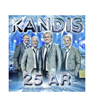 Kandis - 25 ÅR JUBILÆUMS-KONCERT (CD+DVD) BRUGT