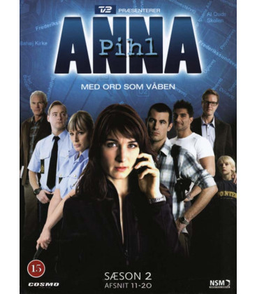 Anna Pihl: Sæson 2 - Med ord som våben (3-disc) - DVD - BRUGT