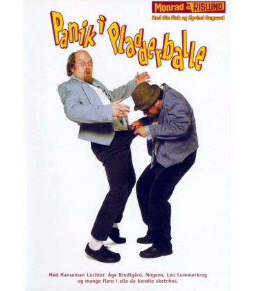 Monrad & Rislund - Panik i Pladderballe - DVD - BRUGT
