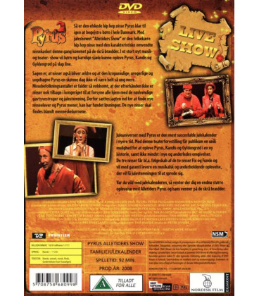 Pyrus i Alletiders Show - DVD - BRUGT