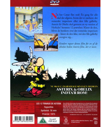 Asterix Indtar Rom - DVD - BRUGT
