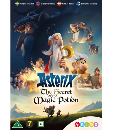 Asterix: The Secret of the Magic Potion - DVD - BRUGT