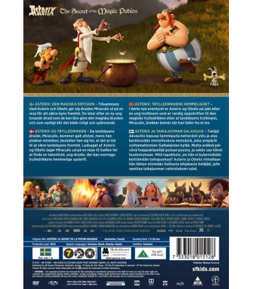 Asterix: The Secret of the Magic Potion - DVD - BRUGT